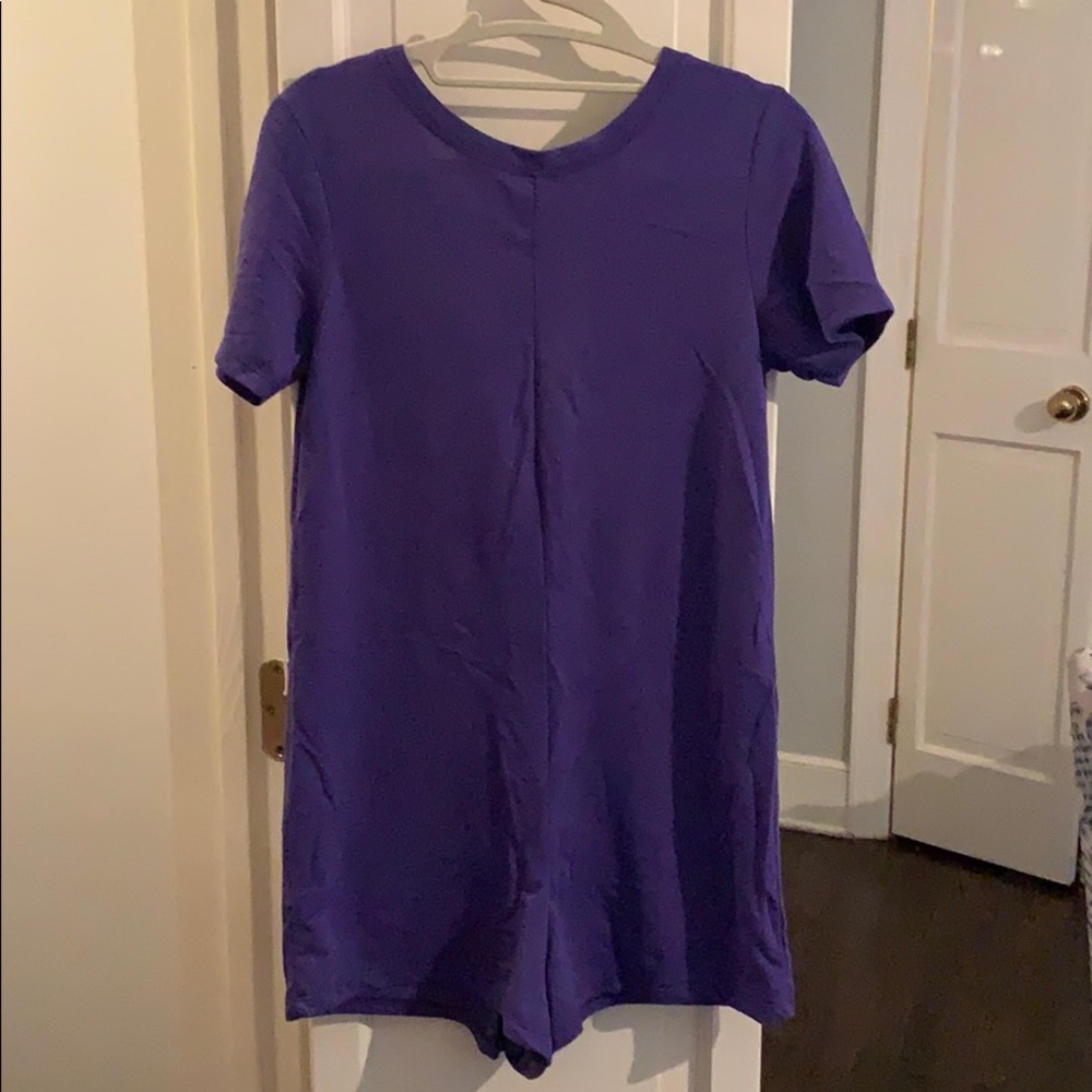 Never worn Zara purple romper
